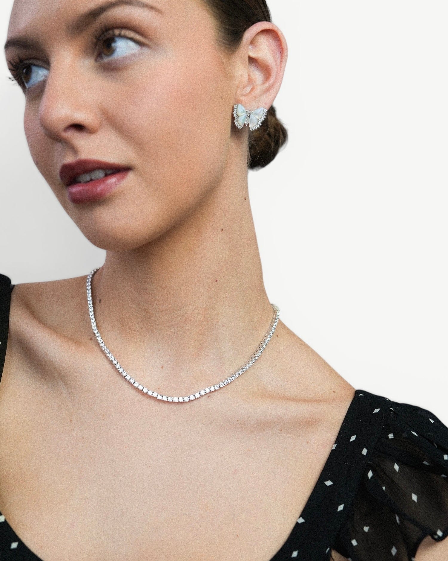 Luxe Tennis Necklace - Golden
