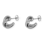 Ruddock-Small-Hoop-Twist-Studs-Marta-Huggie-Hoops-Earrings-Sterling-Silver-8ct-Gold-Carat-18-Plated