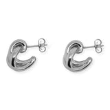 Ruddock-Small-Hoop-Twist-Studs-Marta-Huggie-Hoops-Earrings-Sterling-Silver-8ct-Gold-Carat-18-Plated