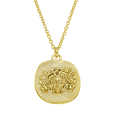 Medusa Necklace Gold