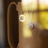 Medusa Necklace Silver - Golden