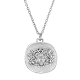 Medusa Necklace Silver - Golden