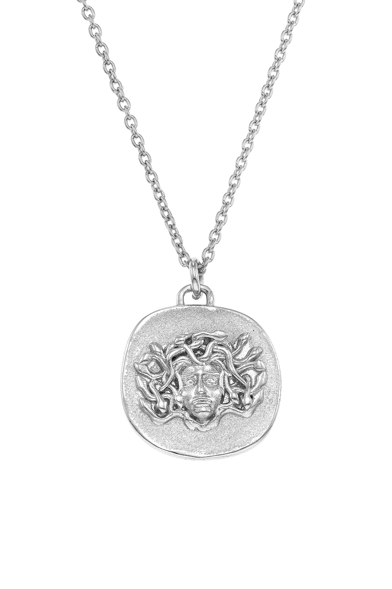 Medusa Necklace Silver - Golden