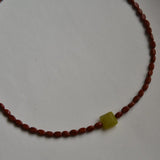 Kan-Studio-Mia-necklace-Red-Jasper-Olive-Jade-Gemstone-Stone-Beaded-Bead-Delicate-Summer-Jewellery-Pendant-Meaning-Cool-Handmade-London