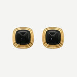 Midnight Luxe Ear Studs - Golden