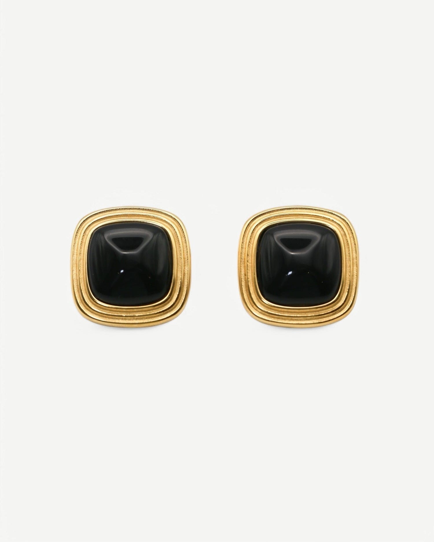 Midnight Luxe Ear Studs - Golden