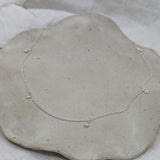 milly-maunder-mini-trio-bubble-pebble-clover-charm-pendant-delicate-chain-necklace-sterling-silver