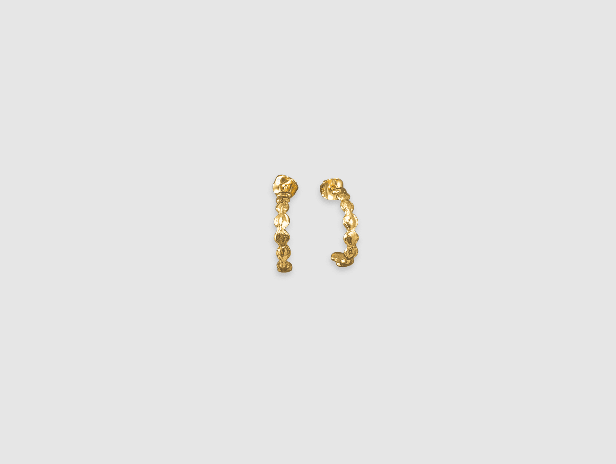 Mini Cova Hoops Gold - Golden