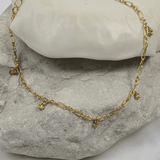 Milly-Maunder-Mini-Trio-Bubble-Clover-Charm-Bracelet-Gold-Plated-Chain-