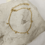 Milly-Maunder-Mini-Trio-Bubble-Clover-Charm-Bracelet-Gold-Plated-Chain-