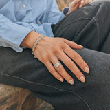 Milly-Maunder-Mira-Cigar-Ring-Chunky-Minimal-Molten-Textured-Rustic-Organic-Beaded-Edge-Statement-Band