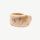 Molten Marble Bangle - Golden