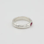 mono-flow-band-ring-KEYES-sterling-silver-band-ring-stacking-gemstone-single-stone-sapphire-blue-red-ruby-cool-timeless-gift-GOLDEN-Shopgolden.co-Curated-DemiFine-Jewellery-Brands