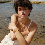 Feggeri-okto-cuff-pearl-gold-vermeil-statement-evening-bracelet-bangle-marine-mediterrean-jewellery