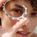 Feggeri-Okto-Cuff-Pearl-Ecrusted-sterling-Silver-statement-bangle-oversized-bracelet-octupus-marine-inspired-jewellery
