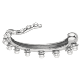 Feggeri-Okto-Cuff-Pearl-Ecrusted-sterling-Silver-statement-bangle-oversized-bracelet-octupus-marine-inspired-jewellery