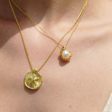 Feggeri-Okto-Freshwater-Pearl-Textured-Octopus-Marine-Inspired-Pendant-Necklace-Gold-Vermeil
