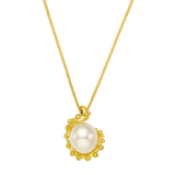 Feggeri-Okto-Freshwater-Pearl-Textured-Octopus-Marine-Inspired-Pendant-Necklace-Gold-Vermeil