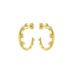 Feggeri-Okto-Pearl-Freshwater-Medium-Embellished-Hoop-Earrings-Hoops-Gold-Vermeil-Summer-Cool-Statement-Jewellery
