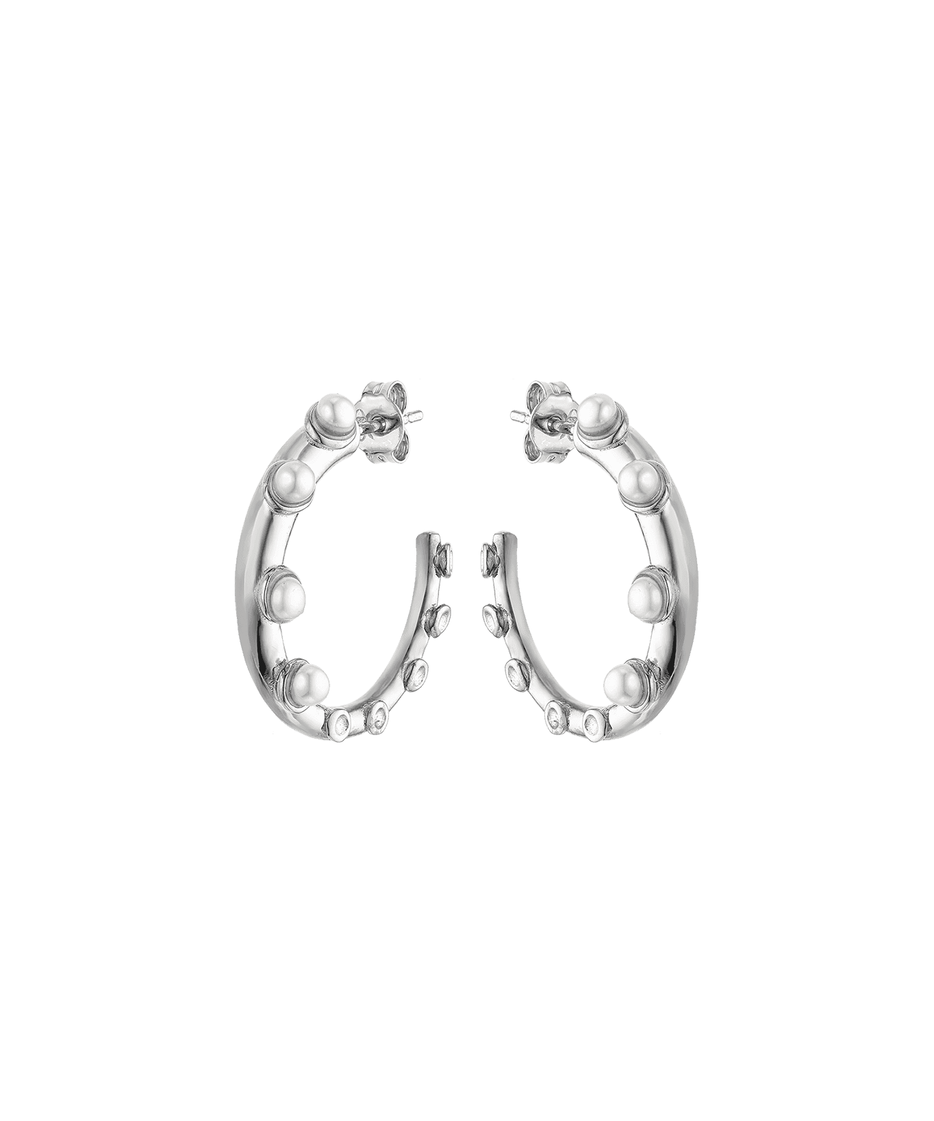 Feggeri-Okto-Pearl-Encrusted-Sterling-Silver-Platinum-Hoop-Statement-Earrings-Large-Evening-Hoops