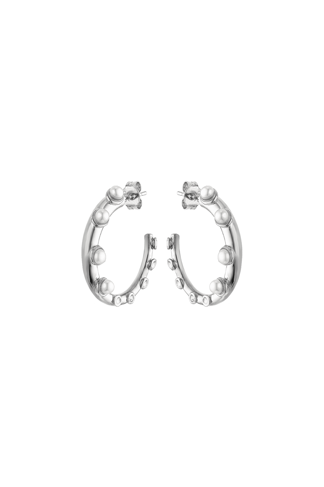 Feggeri-Okto-Pearl-Encrusted-Sterling-Silver-Platinum-Hoop-Statement-Earrings-Large-Evening-Hoops