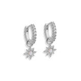 Junk-Jewels-Opal-cubic-zirconia-Diamond-White-Stone-Star-Starburst-Jewelled-Drop-Dangle-Hoop-Earrings-Gold-Silver