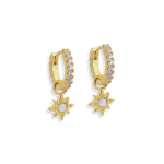 Junk-Jewels-Opal-Diamond-White-Stone-Star-Starburst-Jewelled-Drop-Dangle-Hoop-Earrings-Gold-Silver