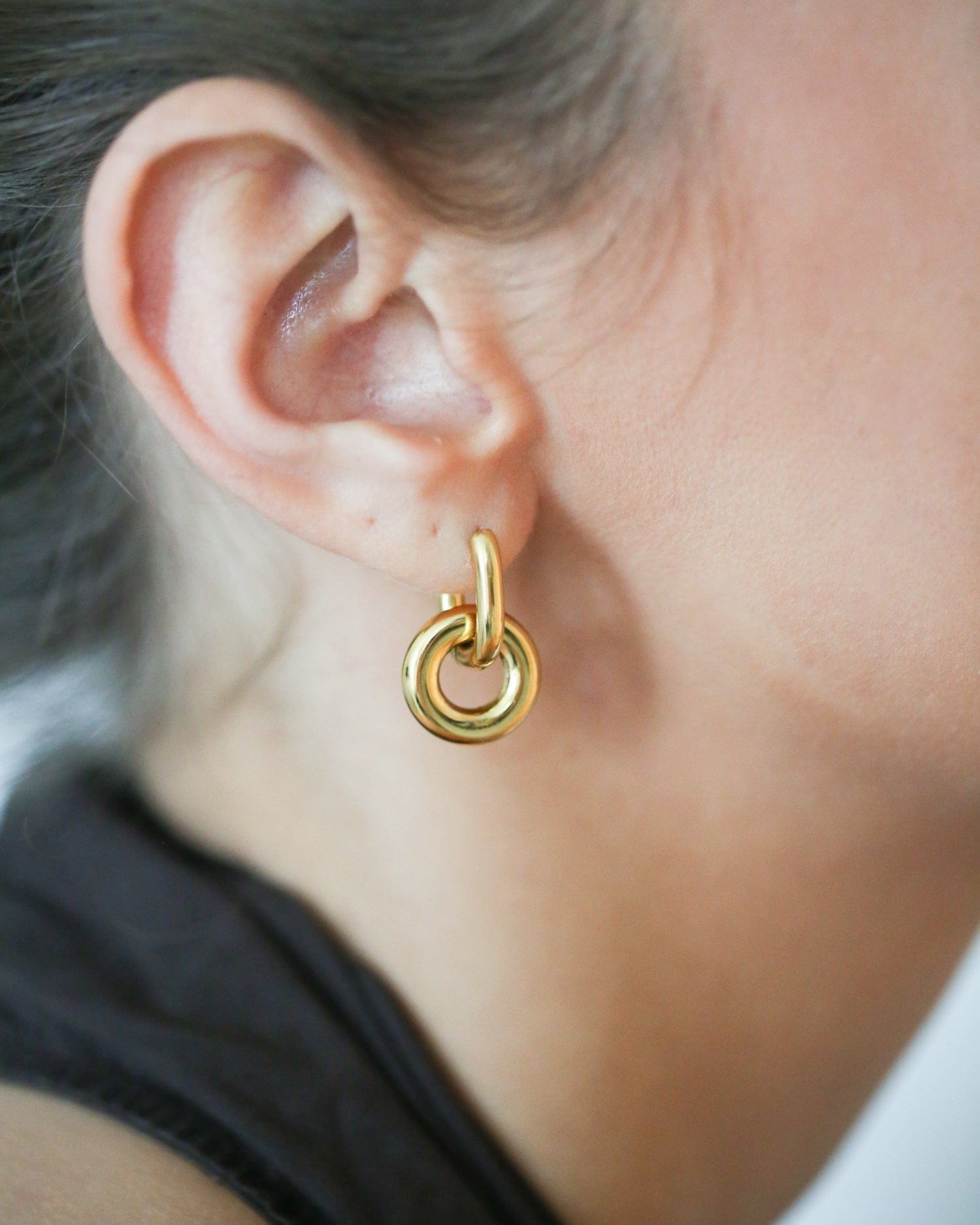 Orbit Hoops - Golden