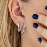 Scream-Pretty-Oval-Hoop-Earrings-Statement-Large-Hoops-Silver-Elongated-Huggie-Earrings-Minimal-Cool-Contemporary-Architectural-Sculptural-DemiFine-Demi-Fine-Jewellery-Gold-Plated