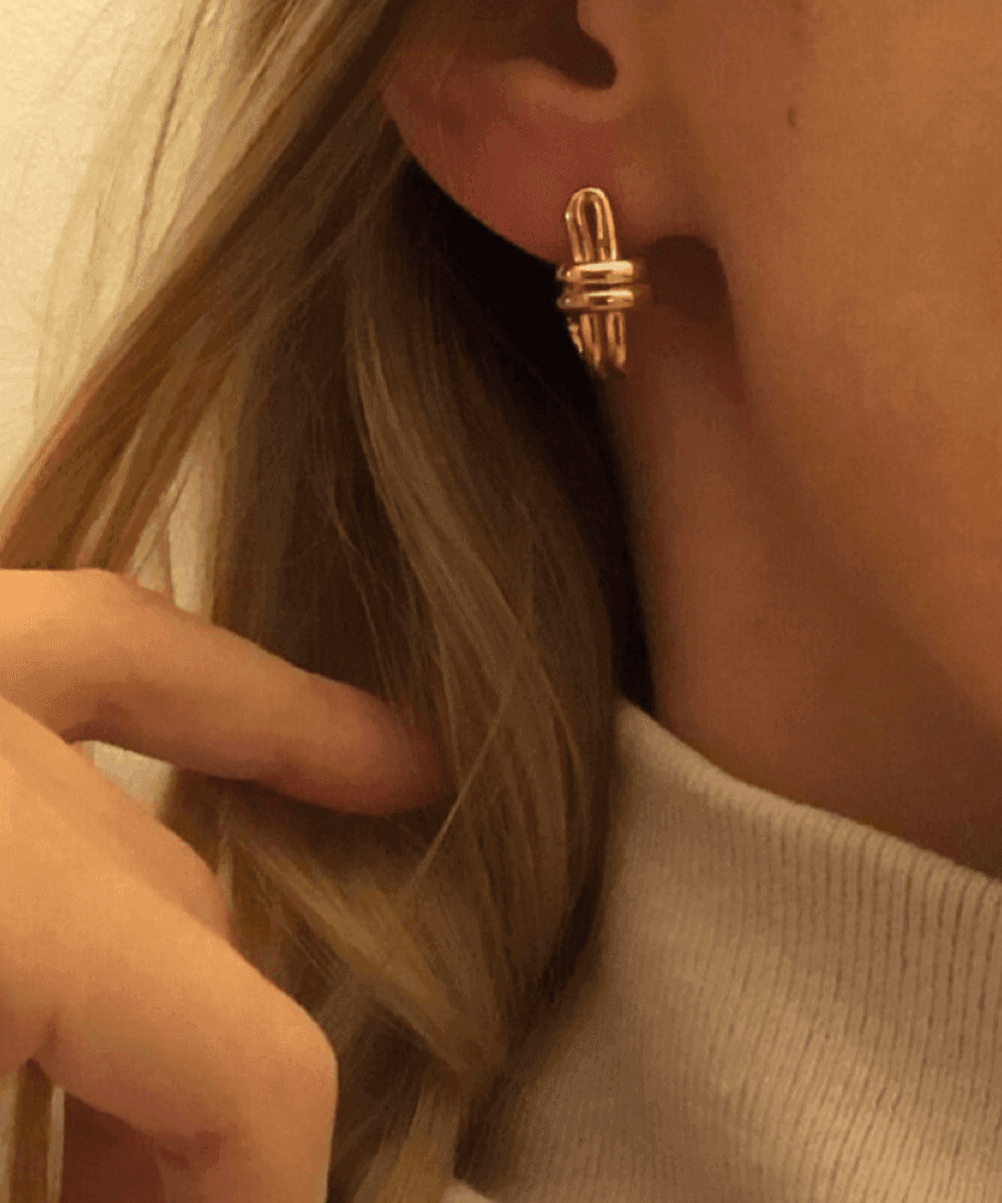 Ruddock-Pablo-Stud-Knot-Earrings-18ct-Gold-Plated