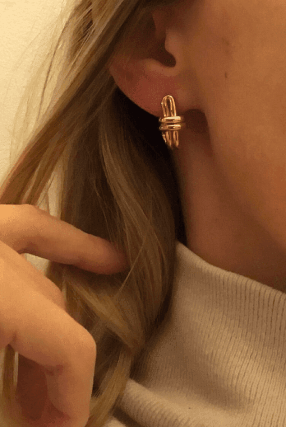 Ruddock-Pablo-Stud-Knot-Earrings-18ct-Gold-Plated