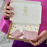 Pastel Stone Textured Hoop Earrings