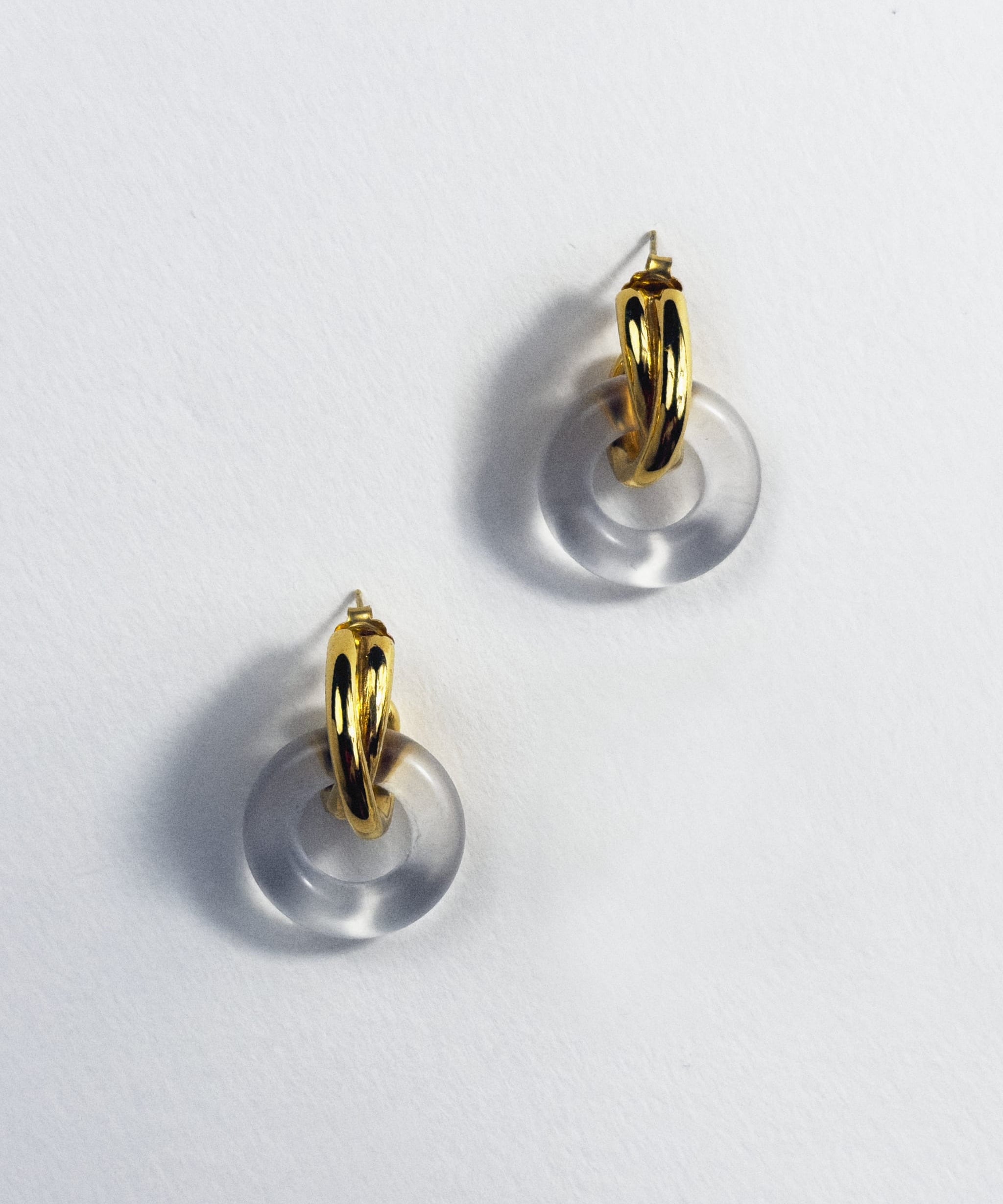 Ruddock-Paola-Gold-Plated-18ct-Quartz-Hoop-Stud-Drop-Earrings