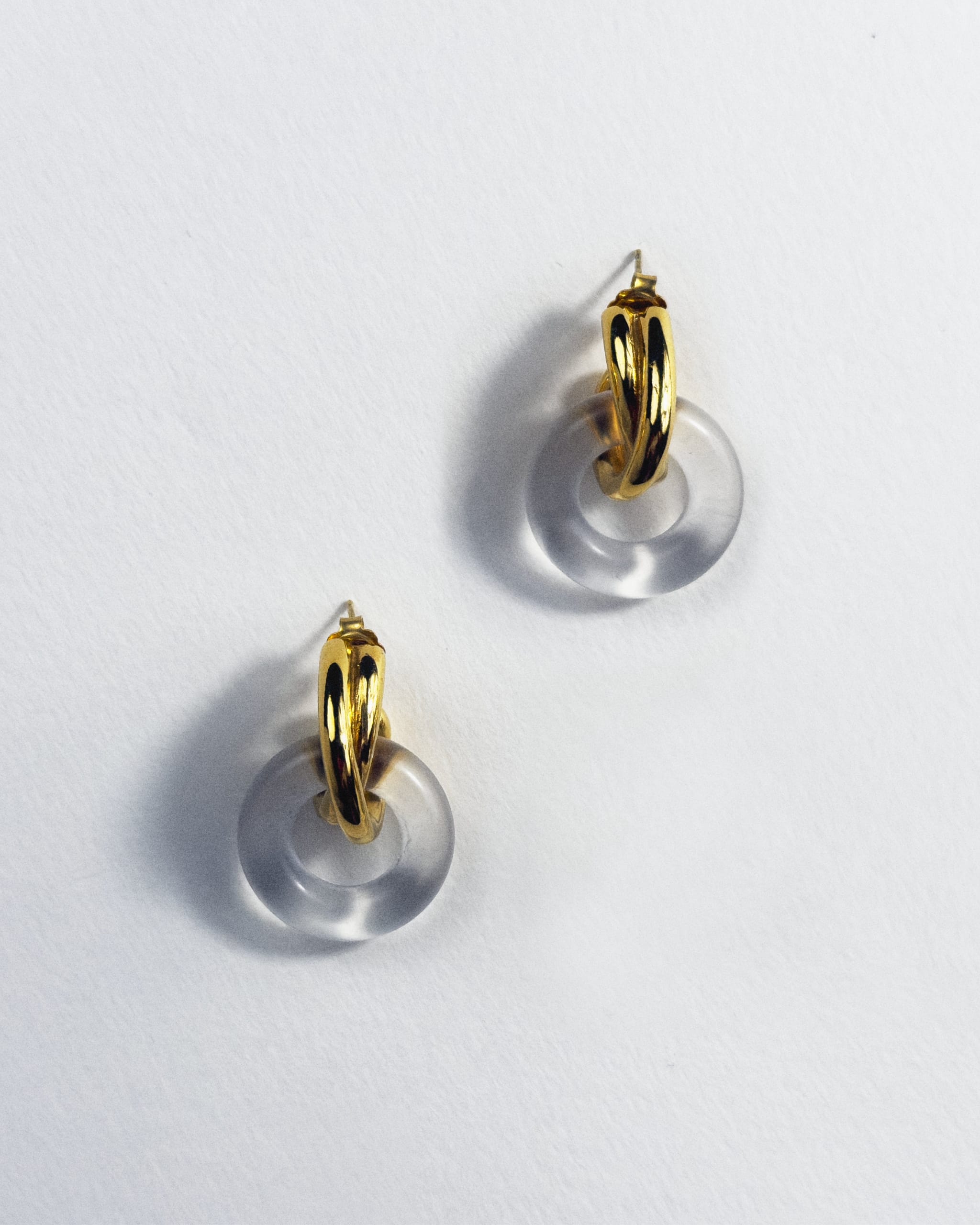 Ruddock-Paola-Gold-Plated-18ct-Quartz-Hoop-Stud-Drop-Earrings