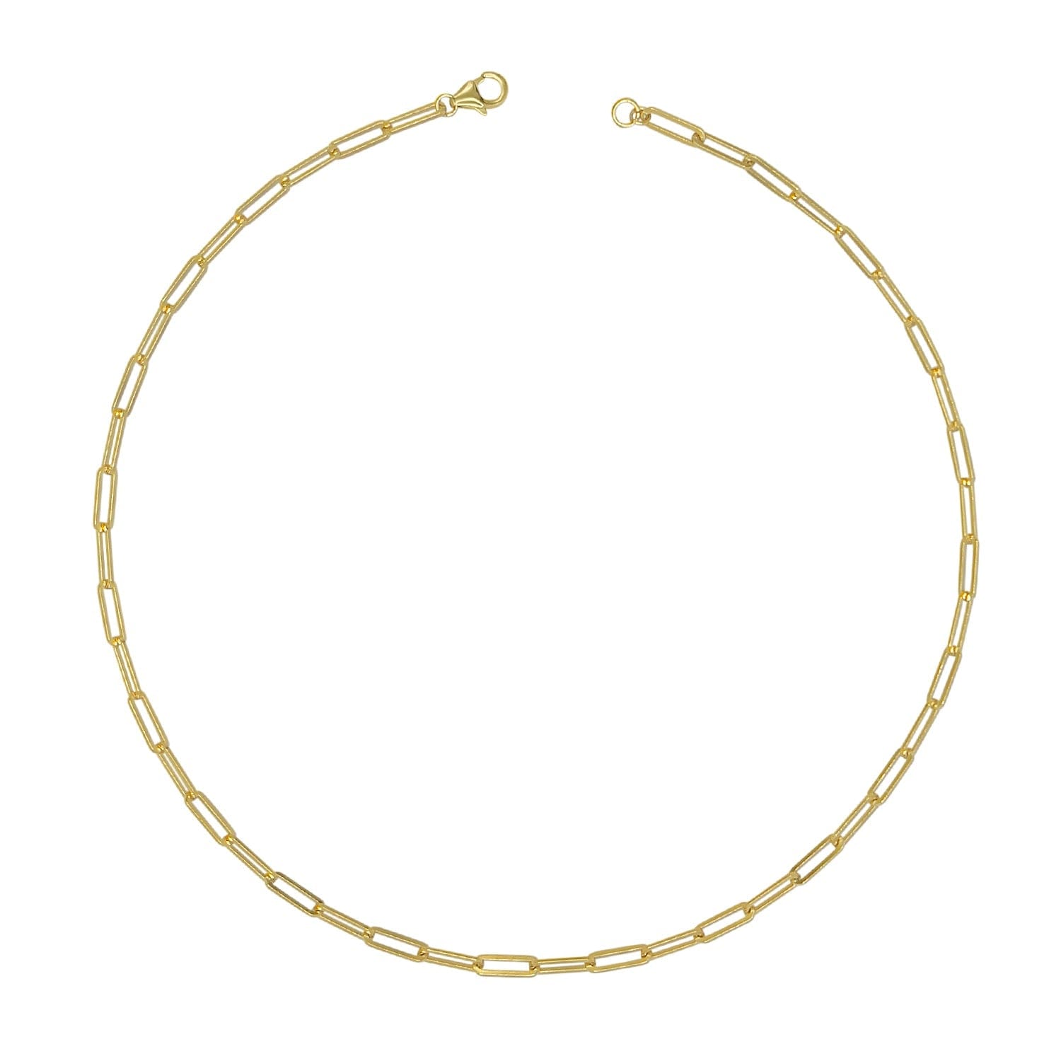 ToryLong-Tory-Long-Gold-Vermeil-Paperclip-Chunky-Chain-Everyday-Necklace-Cool-Statement