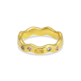 Junk-Jewels-Pastel-Jewelled-Wavey-Wiggle-Multi-Gemstone-Coloured-Stone-Star-Stacking-Band-Ring-Gold-Silver