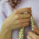 Junk-Jewels-Pastel-Jewelled-Wavey-Wiggle-Multi-Gemstone-Coloured-Stone-Star-Stacking-Band-Ring-Gold-Silver