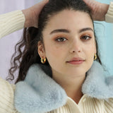 Junk-Jewels-Pastel-Stone-Gemstone-Chunky-Large-Hoop-Earrings-Gold-Diamond-Star