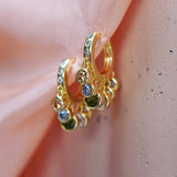Junk-Jewels-Pastel-Coloured-Gemstone-Stone-Pendant-Drop-Dangle-Oversized-Hoop-Hoops-Earrings-Gold
