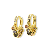 Junk-Jewels-Pastel-Coloured-Gemstone-Stone-Pendant-Drop-Dangle-Oversized-Hoop-Hoops-Earrings-Gold