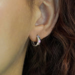 Junk-Jewels-Pastel-Stone-multicoloured-Star-Gemstone-Petite-Hoop-Huggie-Earrings-Gold