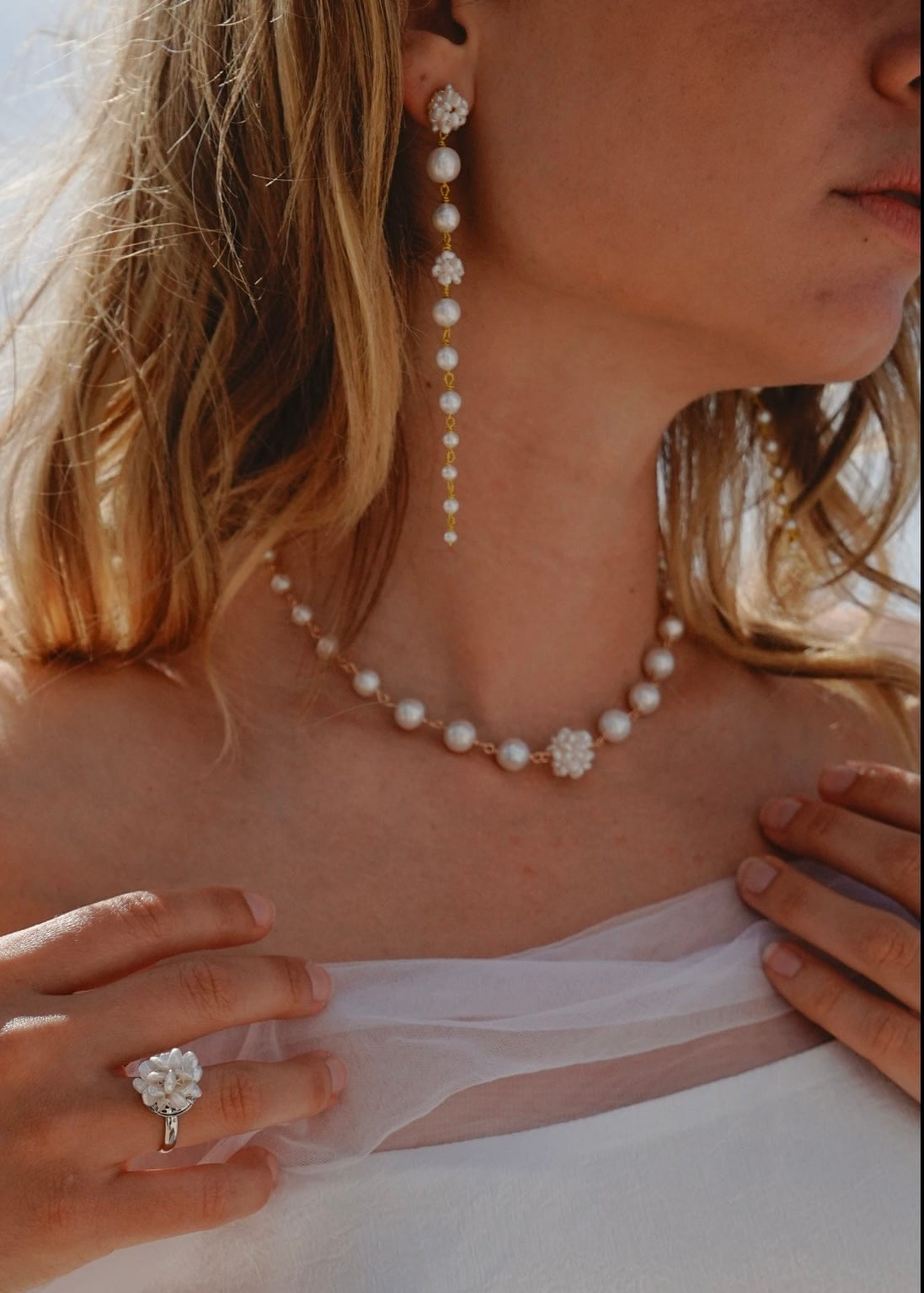Cherie-Jewels-Pearl-Flower-Hydrangea-Cascade-Earrings-No.71-extra-long-oversized-statement-drop-dangle-earrings-delicate-cluster-chunky-pearl-beads-evenings-jewellery-bridal-brides-weddings-special-occasions