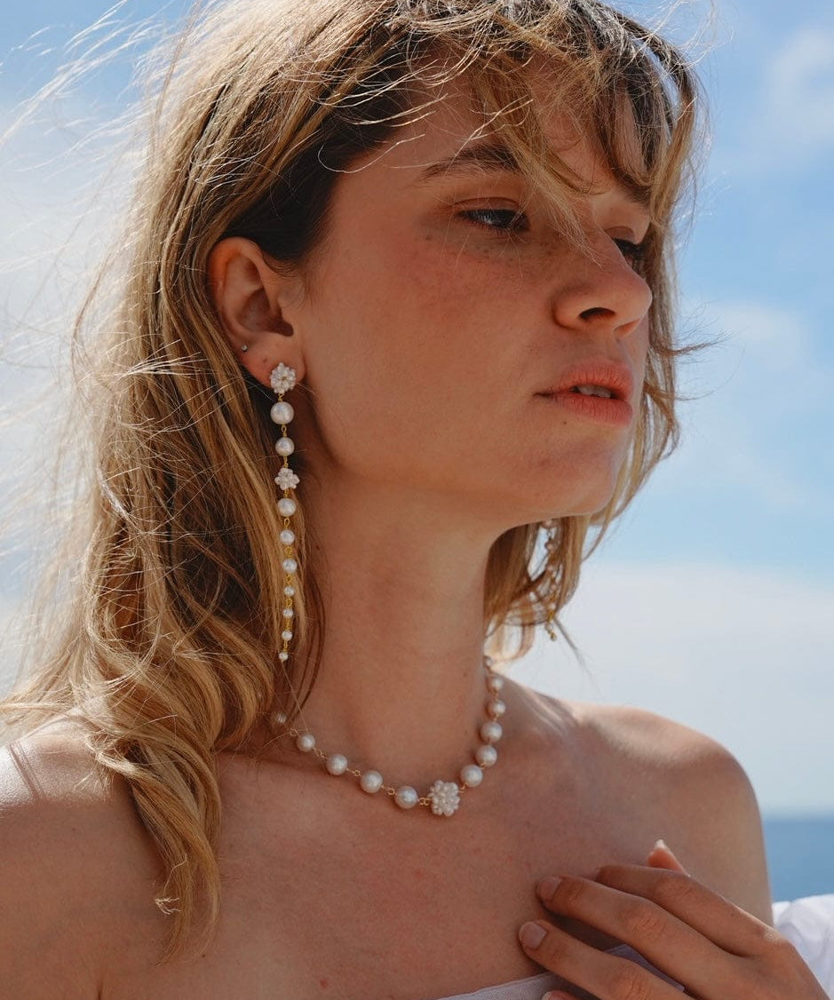 Cherie-Jewels-Pearl-Flower-Hydrangea-Cascade-Earrings-No.71-extra-long-oversized-statement-drop-dangle-earrings-delicate-cluster-chunky-pearl-beads-evenings-jewellery-bridal-brides-weddings-special-occasions
