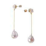 Cherie-Jewels-Pearl-Beaded-Drop-Chain-Flower-Earrings-Weddings-Occasions-Summer-Holiday-Statement-Earrings-Jewellery-Dangle-Bead-Pearls-hydrangea-