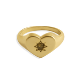 Junk-Jewels-Peridot-Green-Stone-Heart-Signet-Stacking-Ring-Gold-Silver