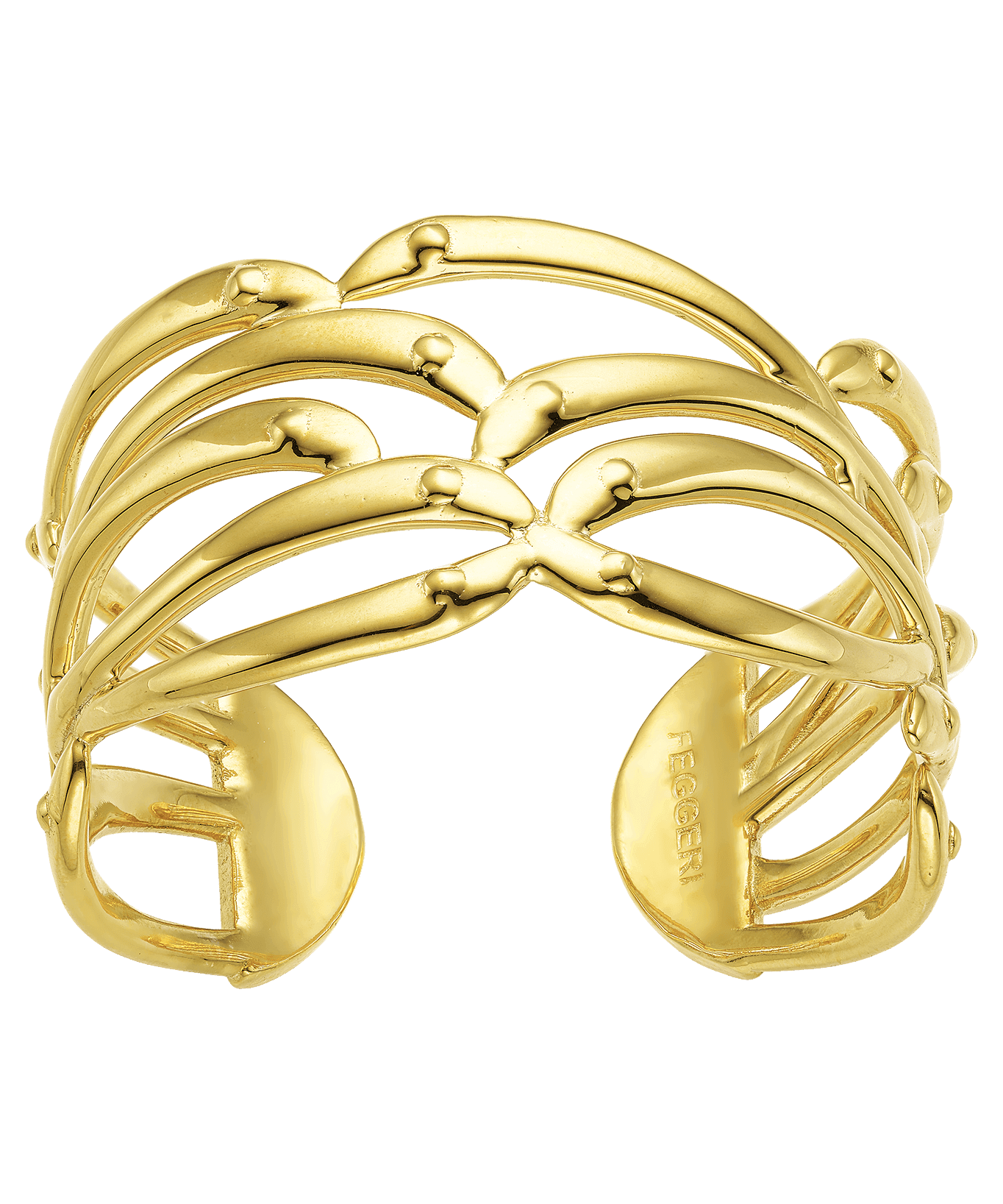 Feggeri-Psari-Large-Cuff-Gold-Vermeil-Statement-Oversized-Textured-cutout-Bracelet-Bangle