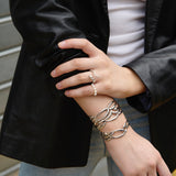 Feggeri-Psari-Coral-Marine-Inspired-Textured-Cutout-Mini-Cuff-Bangle-Bracelet-Sterling-Silver