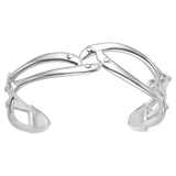 Feggeri-Psari-Coral-Marine-Inspired-Textured-Cutout-Mini-Cuff-Bangle-Bracelet-Sterling-Silver