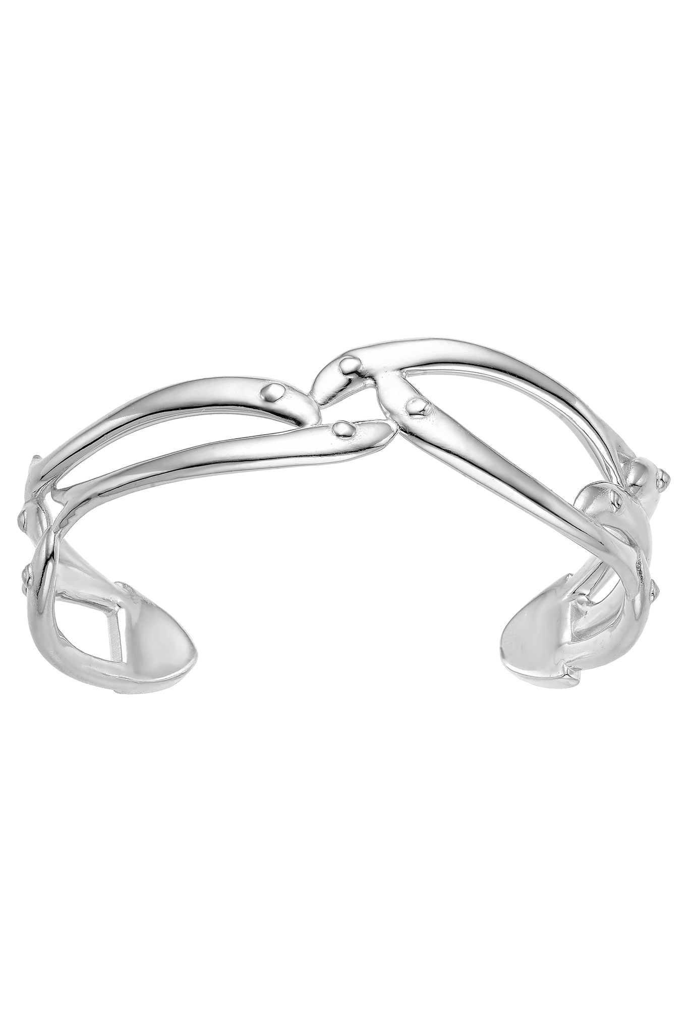 Feggeri-Psari-Coral-Marine-Inspired-Textured-Cutout-Mini-Cuff-Bangle-Bracelet-Sterling-Silver