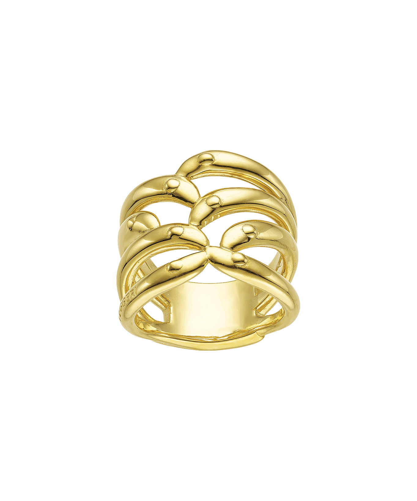 Feggeri-Psari-Ring-Gold-Vermeil-Statement-Cutout-Cocktail-Textured-Marine-Inspired-JEwellery